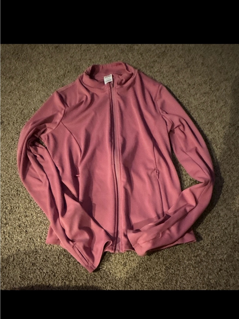 PINK Victoria's Secret Dusty Rose Full-Zip Bomber Jacket - Picture 1 of 2
